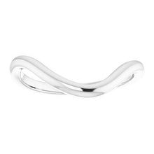 Load image into Gallery viewer, Sterling Silver Band for 10x8 mm Oval Ring
