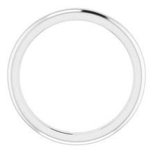 Charger l&#39;image dans la galerie, Sterling Silver Band for 9.4 mm Round Ring
