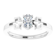 Load image into Gallery viewer, Youth Cross Ring  

