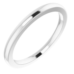 Sterling Silver 1.8 mm Matching Band