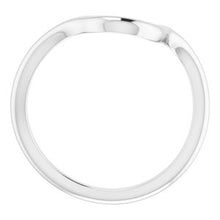 Charger l'image dans la galerie, Sterling Silver Band for 7.4 mm Round Ring
