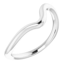 Load image into Gallery viewer, Sterling Silver Band for 5x3 mm Marquise Ring
