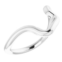 Load image into Gallery viewer, Sterling Silver Band for 7.5 mm Square Ring
