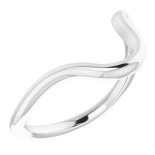 Charger l'image dans la galerie, Sterling Silver Band for 8 mm Round Ring

