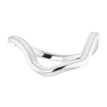 Charger l'image dans la galerie, Sterling Silver Band for 12x10 mm Emerald Ring
