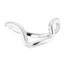 Charger l'image dans la galerie, Sterling Silver Band for 9 mm Square Ring
