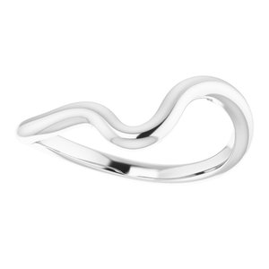 Sterling Silver Band for 5.5x3.5 mm Pear Ring