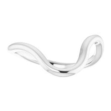Charger l'image dans la galerie, Sterling Silver Band for 9 mm Round Ring
