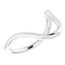 Charger l'image dans la galerie, Sterling Silver Band for 12 mm Round Ring
