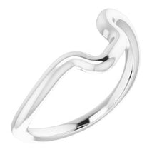 Charger l'image dans la galerie, Sterling Silver Band for 4 mm Square Ring
