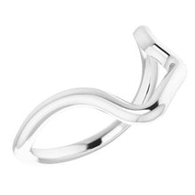 Charger l'image dans la galerie, Sterling Silver Band for 9 mm Square Ring
