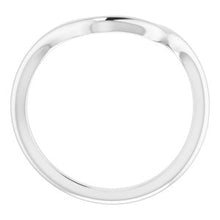 Charger l'image dans la galerie, Sterling Silver Band for 8x6 mm Emerald Ring
