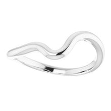 Charger l&#39;image dans la galerie, Sterling Silver Band for 5x3 mm Pear Ring
