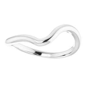 Sterling Silver Band for 5x3 mm Marquise Ring