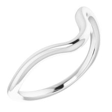 Charger l'image dans la galerie, Sterling Silver Band for 7x5 mm Oval Ring
