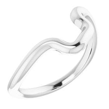 Charger l'image dans la galerie, Sterling Silver Band for 5 mm Square Ring
