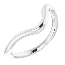 Charger l'image dans la galerie, Sterling Silver Band for 8x4 mm Marquise Ring
