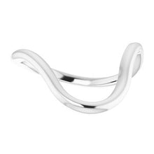 Charger l'image dans la galerie, Sterling Silver Band for 12 mm Round Ring

