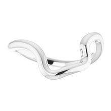 Load image into Gallery viewer, Sterling Silver Band for 8 mm Square Ring
