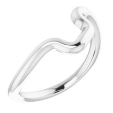 Charger l'image dans la galerie, Sterling Silver Band for 4.5 mm Square Ring

