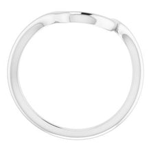 Charger l'image dans la galerie, Sterling Silver Band for 8 mm Cushion Ring
