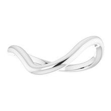Charger l'image dans la galerie, Sterling Silver Band for 12x6 mm Marquise Ring
