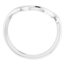 Load image into Gallery viewer, Sterling Silver Band for 12 mm Cushion Ring
