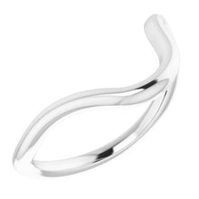 Charger l'image dans la galerie, Sterling Silver Band for 9x7 mm Oval Ring
