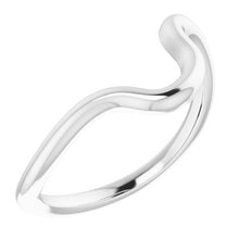 Charger l'image dans la galerie, Sterling Silver Band for 6 mm Cushion Ring
