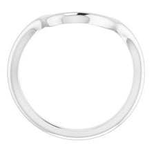 Charger l'image dans la galerie, Sterling Silver Band for 12x8 mm Pear Ring
