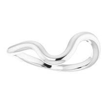 Charger l'image dans la galerie, Sterling Silver Band for 7x5 mm Pear Ring
