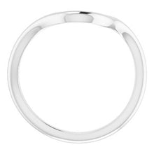 Charger l'image dans la galerie, Sterling Silver Band for 8x6 mm Oval Ring
