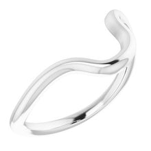 Charger l'image dans la galerie, Sterling Silver Band for 7 mm Cushion Ring
