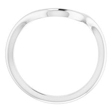 Charger l'image dans la galerie, Sterling Silver Band for 9x7 mm Oval Ring
