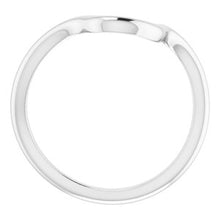 Charger l'image dans la galerie, Sterling Silver Band for 7 mm Cushion Ring
