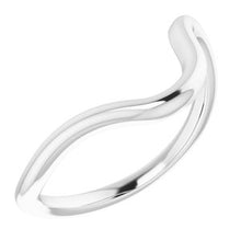 Charger l'image dans la galerie, Sterling Silver Band for 8x6 mm Oval Ring
