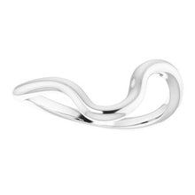 Charger l'image dans la galerie, Sterling Silver Band for 6 mm Cushion Ring
