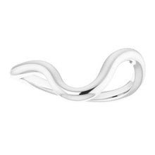 Charger l'image dans la galerie, Sterling Silver Band for 9x6 mm Pear Ring
