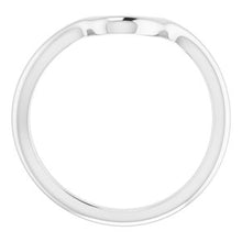 Charger l'image dans la galerie, Sterling Silver Band for 6x4 mm Pear Ring
