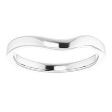 Charger l'image dans la galerie, Sterling Silver Band for 5.5 mm Round Ring
