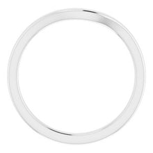 Load image into Gallery viewer, Sterling Silver Band for 8x6 mm Oval Ring
