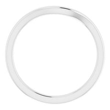 Load image into Gallery viewer, Sterling Silver Band for 9x7 mm Oval Ring
