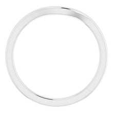 Charger l'image dans la galerie, Sterling Silver Band for 5.5 mm Round Ring
