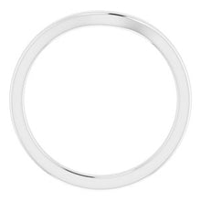 Load image into Gallery viewer, Sterling Silver Band for 7x5 mm Oval Ring
