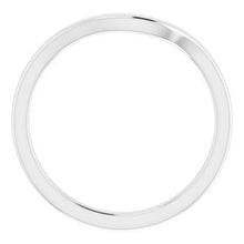 Charger l'image dans la galerie, Sterling Silver Band for 8.2 mm Round Ring
