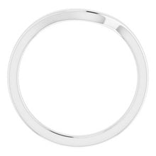 Load image into Gallery viewer, Sterling Silver Band for 5.5 mm Square Ring
