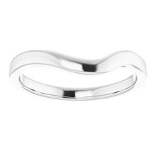 Load image into Gallery viewer, Sterling Silver Band for 5.5 mm Square Ring
