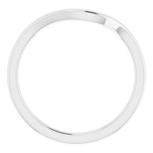 Load image into Gallery viewer, Sterling Silver Band for 6.5 mm Square Ring
