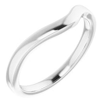 Charger l'image dans la galerie, Sterling Silver Band for 8x5 mm Pear Ring
