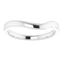 Load image into Gallery viewer, Sterling Silver Band for 10x8 mm Emerald Ring
